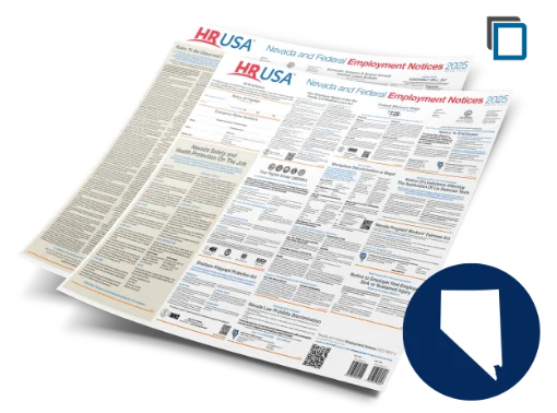 Picture of NV and Federal Labor Law 2-Poster Set (ENG) Laminate
