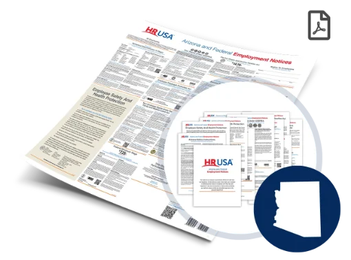Picture of AZ and Federal Labor Law Poster (ENG) Digital and Paper