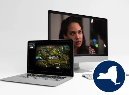Picture of NY Harassment Prevention Training and Cybersecurity Training Online SUPV 2-Hour Bundle