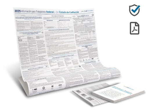 Picture of CA and Federal Labor Law Notices (SP) Digital with Paper Poster Protect