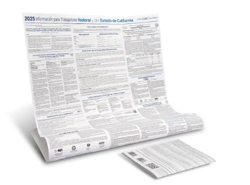 Picture of CA and Federal Labor Law Poster (SP) Paper