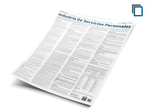 Picture of CA Wage Order Personal Services (SP)