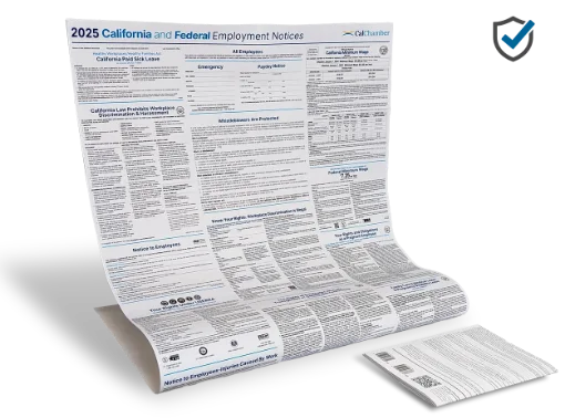 Picture of CA and Federal Poster (ENG) Paper Poster Protect