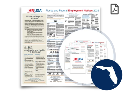Picture of FL and Federal Labor Law Poster (ENG) Digital and Paper
