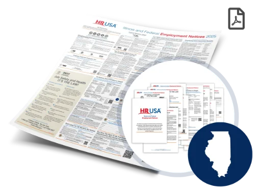 Picture of IL and Federal Labor Law Poster (ENG) Digital and Paper