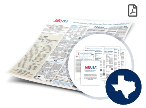 Picture of TX and Federal Labor Law Poster (SP) Digital and Paper