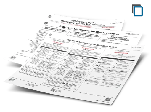 Picture of Los Angeles City Labor Law (3) Poster Set