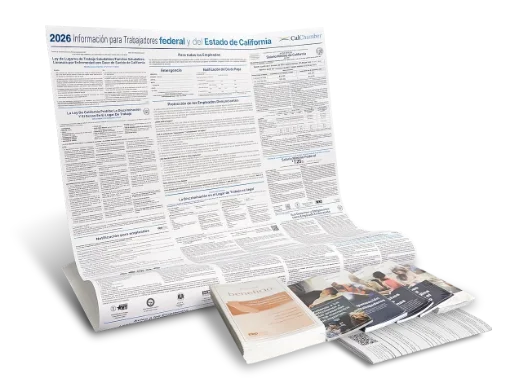 Picture of CA & Federal Required Notices (SP) Paper Bundle
