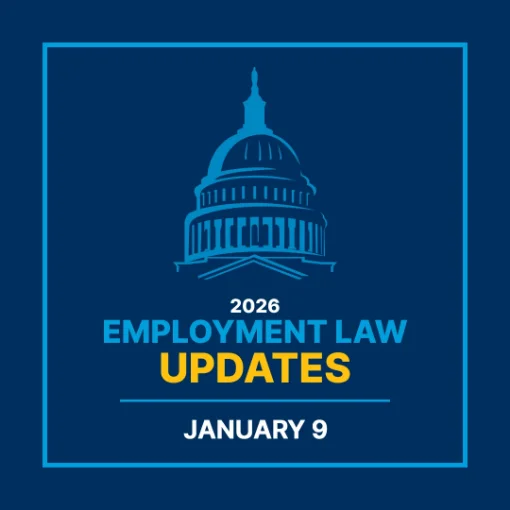 Picture of 2026 Employment Law Updates Virtual Seminar 1/9/26