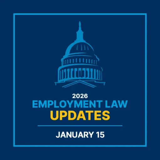 Picture of 2026 Employment Law Updates Virtual Seminar 1/15/26