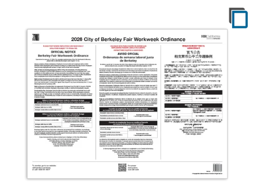 Picture of Berkeley Fair Workweek Poster