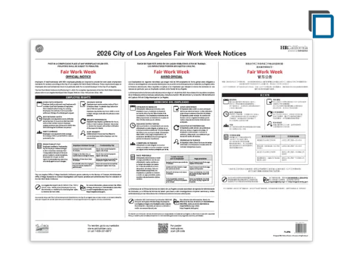 Picture of Los Angeles City Fair Work 