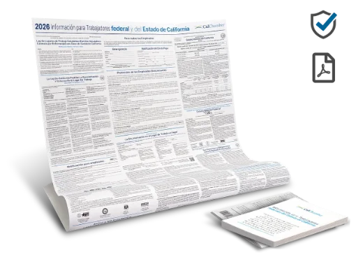 Picture of CA/Fed Labor Law (SP) Poster Protect 