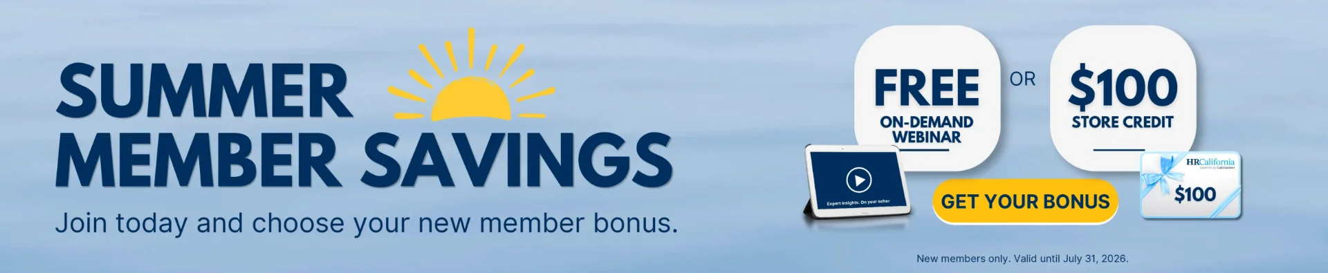 Summer Savings