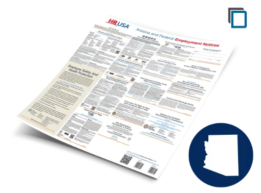 Picture of AZ/Fed Labor Law (ENG) Laminated Poster 