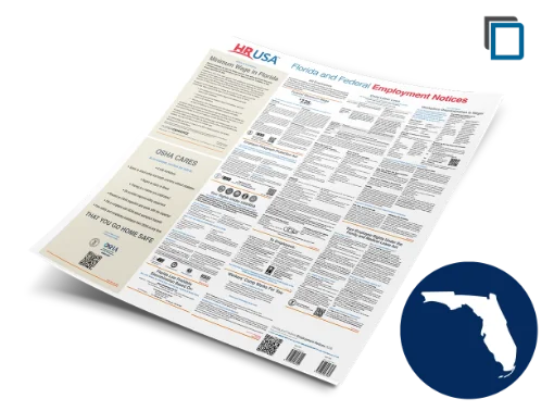 Picture of FL/Fed Labor Law (ENG) Laminated Poster 